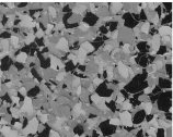 Graphite flake blend